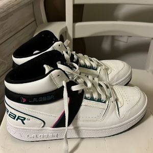 LA gear high top sneakers